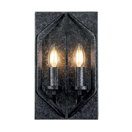 Kinkiet Elstead Lighting Vanguard czarny QZ-VANGUARD2-OK