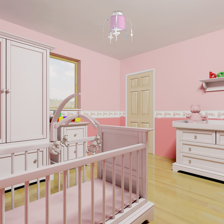 Milagro Lampa sufitowa BALETNICA PINK 1xE27 MLP4972 RÓŻOWY