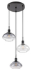 Lampa wisząca Rabalux Dvora 72023 czarny matowy