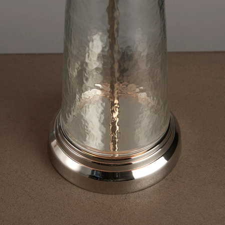 Lampa stołowa Endon Lighting Winslet 95463 nikiel