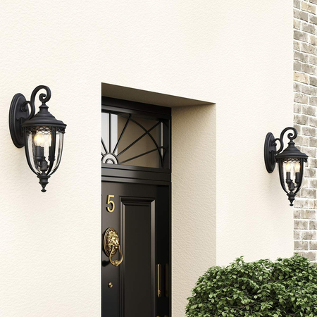 Lampa zewnętrzna Elstead Lighting English Bridle czarny FE-EB2-M-BLK