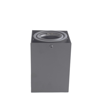 Milagro LAMPA SUFITOWA BLOCCO SZARY 1x7W GU10 LED ML835 Szary