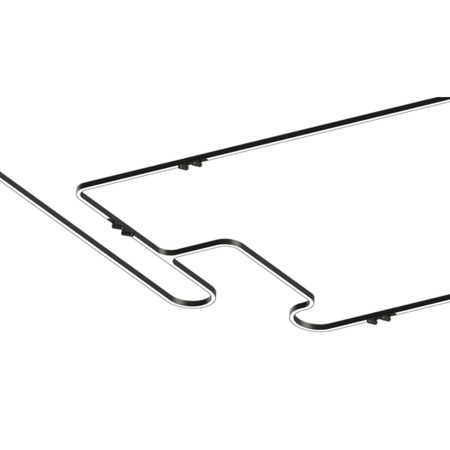 Alpina System Oprawa liniowa LED Greenie Straight 16W 105lm/W CRI80 4000K opal