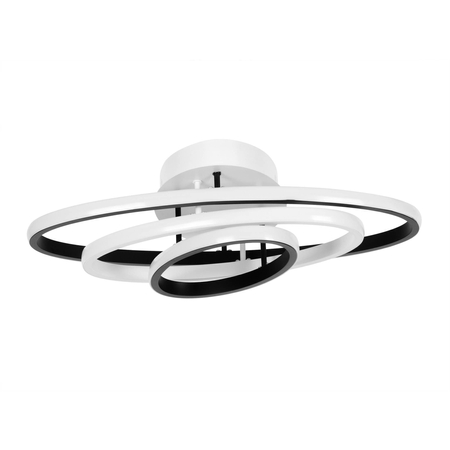 Lampa sufitowa CORINA Kaja K-8104 biały/czarny