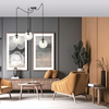 Lampa wisząca GIGI 3 BL TRANSPARENT Emibig 936/3 czarny
