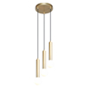 Lampa wisząca Italux Filano PND-33574-3-GD Złoty