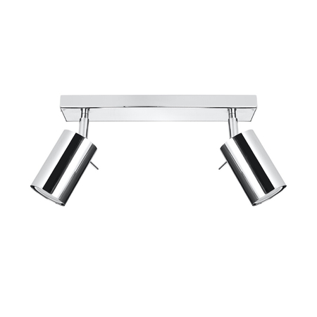 Sollux Lighting Plafon RING 2 czarny SL.0092