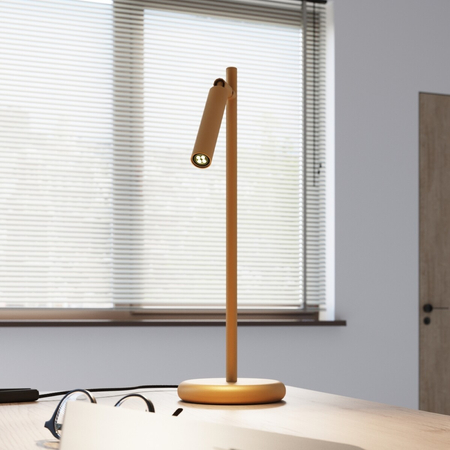 Sollux Lighting Lampa biurkowa PASTELO złota SL.1470
