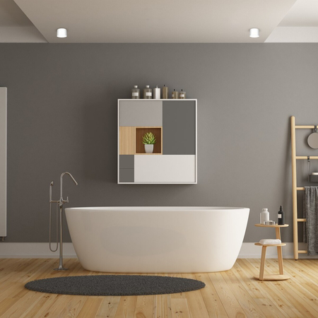 Milagro Lampa sufitowa Dixie 1xGX53 Biały MLP7538 BIAŁY