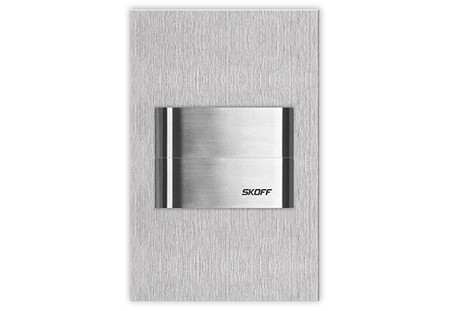 Oprawa schodowa led Skoff Duo Tango Short Szlif Biała ciepła IP20