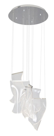 Lampa wisząca Maxlight P0371D chrom