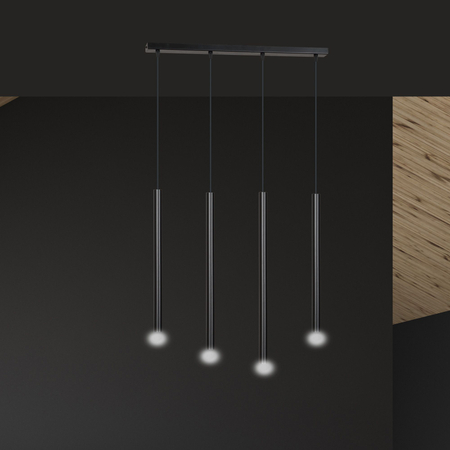 Lampa wisząca SELTER 4 BLACK Emibig 552/4 czarny