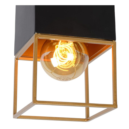 Lampa sufitowa Lucide RIXT 21120/01/30 czarny/złoty