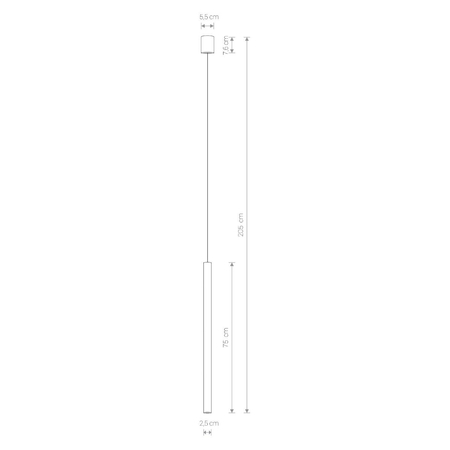 Lampa wisząca Nowodvorski 8432 LASER 750 WHITE