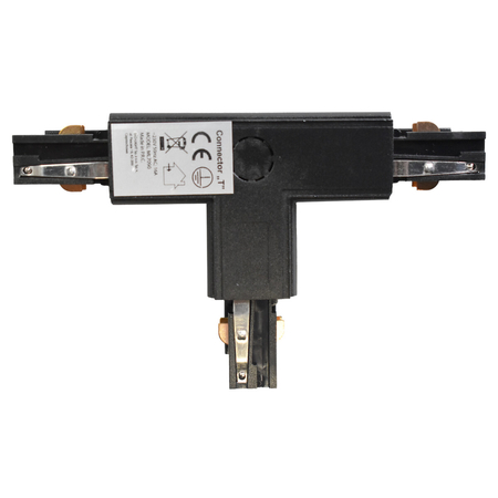 Eko-Light Łącznik Lampy Track Light Czarny 3-obwodowy Typ: T DL ML7090 CZARNY
