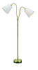 Lampa podłogowa Markslöjd MODENA 105274 biały/złoty