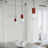 Sollux Lighting Lampa biurkowa HALO ochra czerwona SL.1731