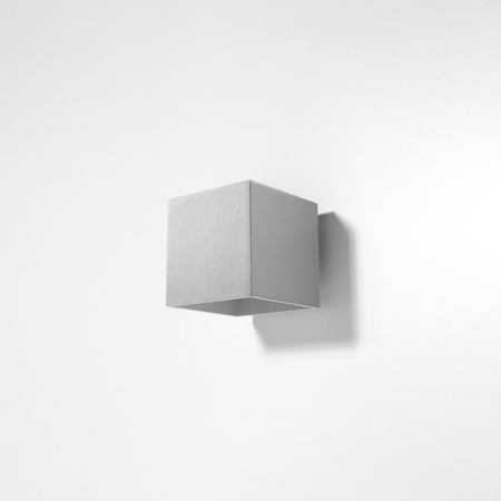 Sollux Lighting Kinkiet QUAD 1 szary SL.0058