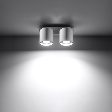 Sollux Lighting Plafon ORBIS 2 czarny SL.0054