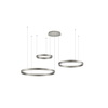 Lampa wisząca Luces Exclusivas LE44316 srebrny i odcienie srebra