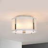 Lampa wisząca Elstead Lighting Corona biały/szary DL-CORONA-2P-WPN