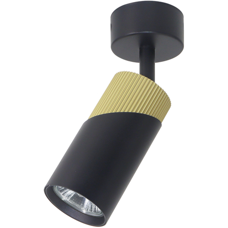 Milagro NEO BLACK GOLD SPOT 1xGU10 ML0280 CZARNY + ZŁOTY