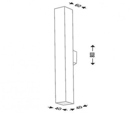 Kinkiet LED SHILO DOHA 4703 GU10