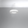 Sollux Lighting Żyrandol SATURNO SLIM 50 biały SL.0749