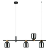 Lampa wisząca Italux Servio PND-66892-4-BK-SG Czarny