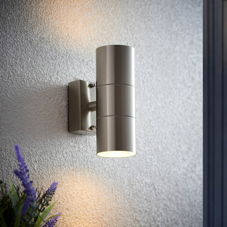 Kinkiet zewnętrzny Endon Lighting Canon EL-40095 stalowy