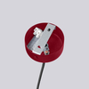 Sollux Lighting Żyrandol HALO 6 burgund SL.1837