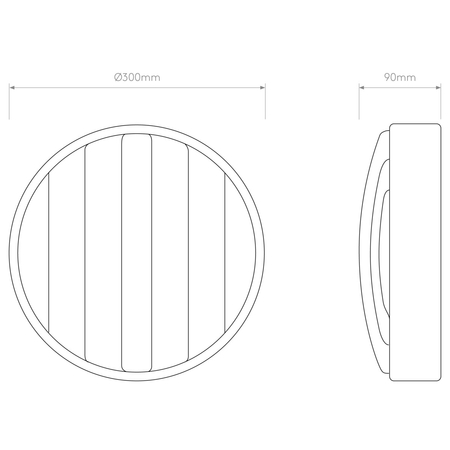 Kinkiet zewnętrzny Astro Montreal Round 300 1032018 Mosiądz PVD