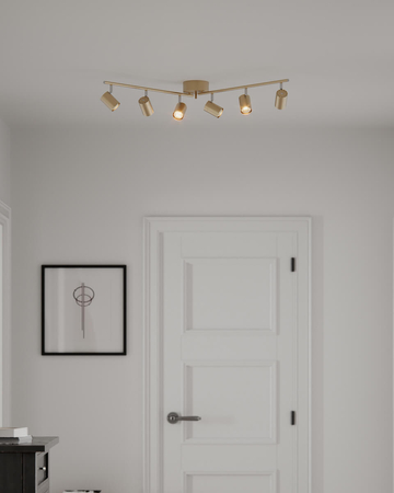 Lampa sufitowa By Rydens Correct 6-lights 4202100-6501 złoty