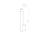 Kinkiet ICE TUBE LED S Nowodvorski 8121 biały