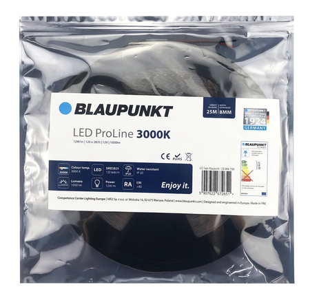 Blaupunkt Taśma LED Pro Line 25M 12W/mb barwa ciepła