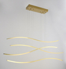 Lampa wisząca WAVES GOLD Azzardo AZ4058 gold