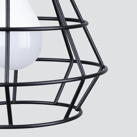 Sollux Lighting Lampa wisząca SULA 1 naturalne drewno SL.1100