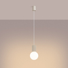 Sollux Lighting Lampa wisząca HALO 1 beżowa SL.1719