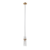 Lampa wisząca Italux Taraso PND-40760-1-HBR Złoty