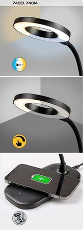 Lampa stołowa Rabalux Hardin 74013 czarny