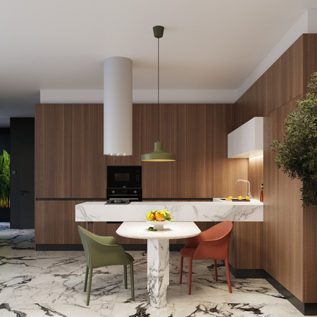 Sollux Lighting Lampa wisząca BILO zielona oliwka SL.1705