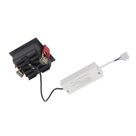 Lampa wpuszczana MIDI LED RECESSED Nowodvorski 10064 czarny