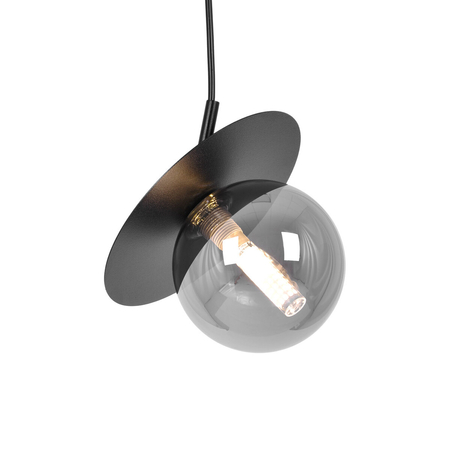 Lampa wisząca Kaja FERMI K-5380 czarny, grafitowy