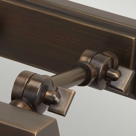 Kinkiet Elstead Lighting Chawton brązowy CHAWTON-PLS-DB
