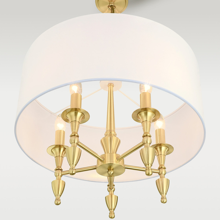Cosmo Light Lampa wisząca AUSTIN P05197BR-WH