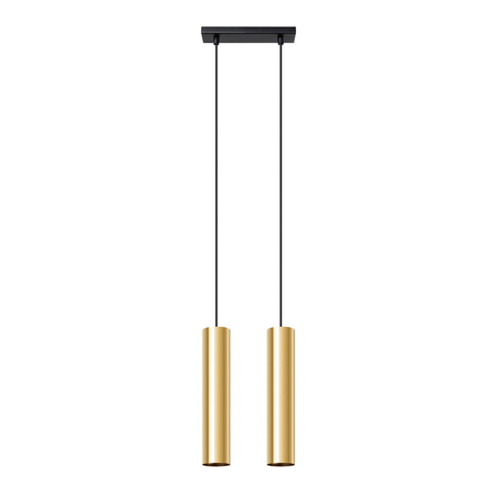 Sollux Lighting Lampa Wisząca LAGOS 2 złoty połysk SL.1241