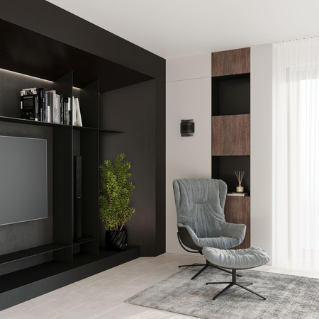 Sollux Lighting Kinkiet HESTIA czarny SL.0981