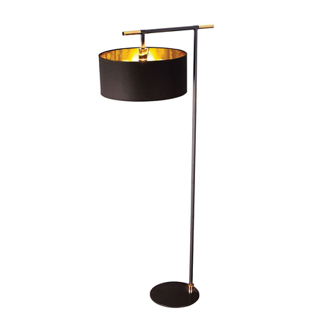 Lampa podłogowa Elstead Lighting Balance czarny/mosiądz BALANCE-FL-BKPB