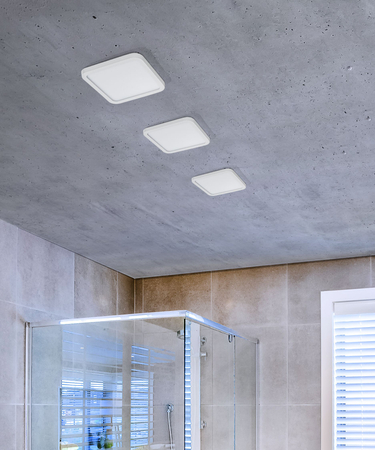 Oczko SLIM 15 SQUARE 3000K IP44 WHITE Azzardo AZ2837 white