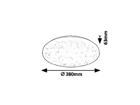 Lampa sufitowa Rabalux Rob 5436 biały